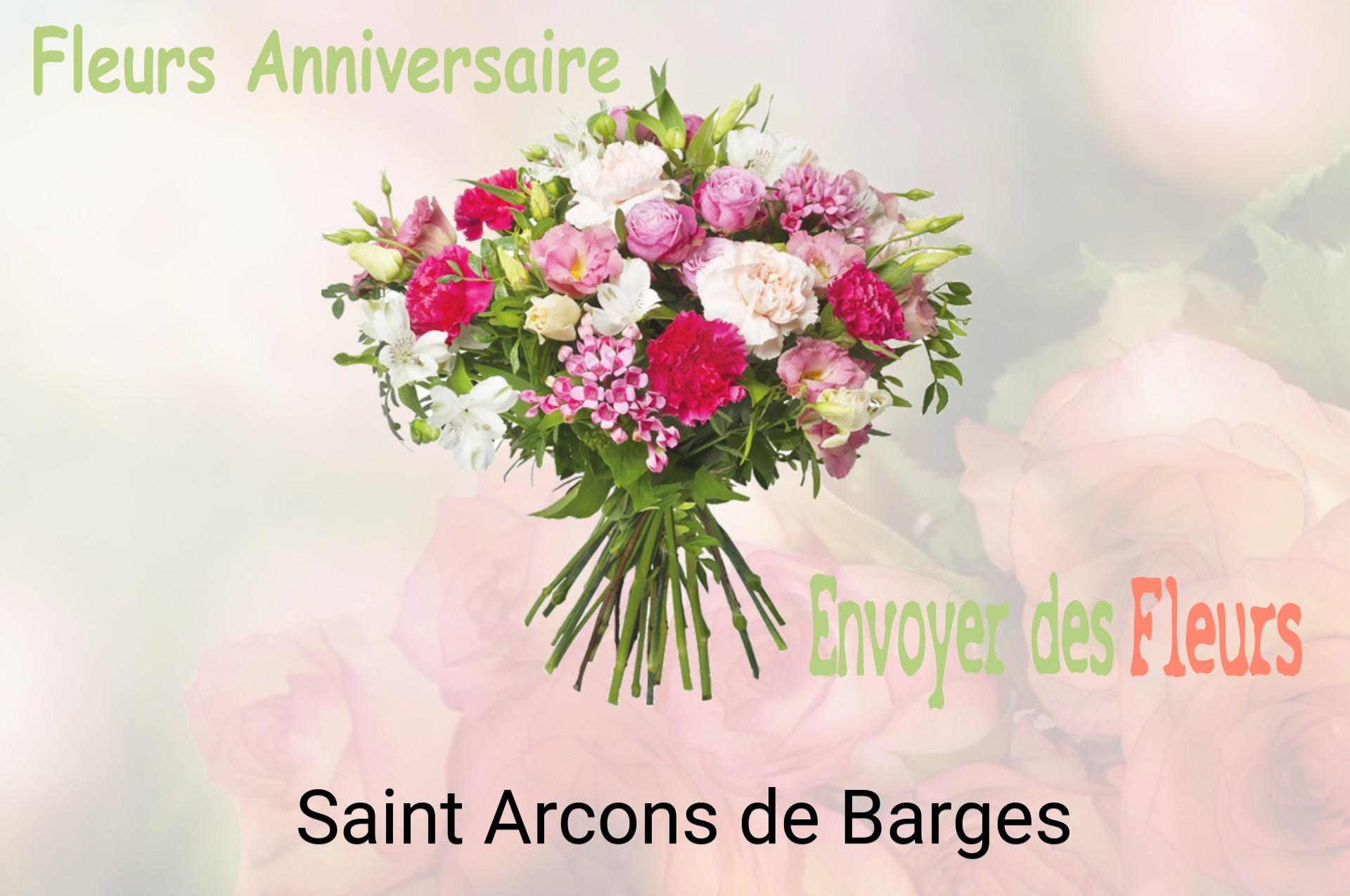Bouquet de fleurs d’anniversaire livré à Saint-Arcons-de-Barges